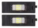 Fiat Marea Multipla Licence plate light / lamp LED 2 pcs set