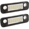 Ford Fiesta V MK6 Fusion Mondeo MK2 Licence plate light / lamp LED 2 pcs set