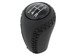 Mazda 6 II 07-12 Gear shift knob BLACK LEATHER 5 Gear