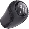 Mazda 6 II 07-12 Gear shift knob BLACK LEATHER 6 Gears