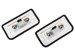 Mercedes W203 W209 4 door sedan / saloon Licence plate light / lamp LED 2 pcs set