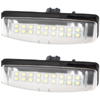 Mitsubishi Colt Plus Grandis Licence plate lights LED 2 pieces. set.