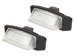 Mitsubishi Lancer X Outlander II Licence plate lights LED 2 pieces. set.