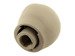 RENAULT MASTER 98-03 Gear / gearbox knob BEIGE + MAT CHROME CAP 6+R