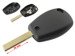 Renault Clio Kangoo Laguna Master Megane Modus Thalia Trafic Twingo Remote control case / housing (straight key) (with grooves) 2 buttons