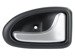 Renault Scenic Interior handle (satin) (cable version) Right