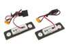 Skoda Octavia II FL Roomster I Licence plate light / lamp LED 2 pcs set