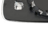 VW BORA 97-05 MIRROR GLASS HEATED Left BIG