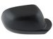 VW Lupo 01-02 Outside mirror housing BLACK Right