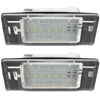 Vauxhall / Opel Vectra C station wagon 02-08 Licence plate light / lamp LED 2 pcs set