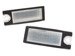 Volvo S60 S80 V70 XC70 XC90 Licence plate light / lamp LED 2 pcs set