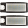 Volvo S60 S80 V70 XC70 XC90 Licence plate light / lamp LED 2 pcs set