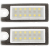 Volvo S60 S80 V70 XC70 XC90 Licence plate light / lamp LED 2 pcs set