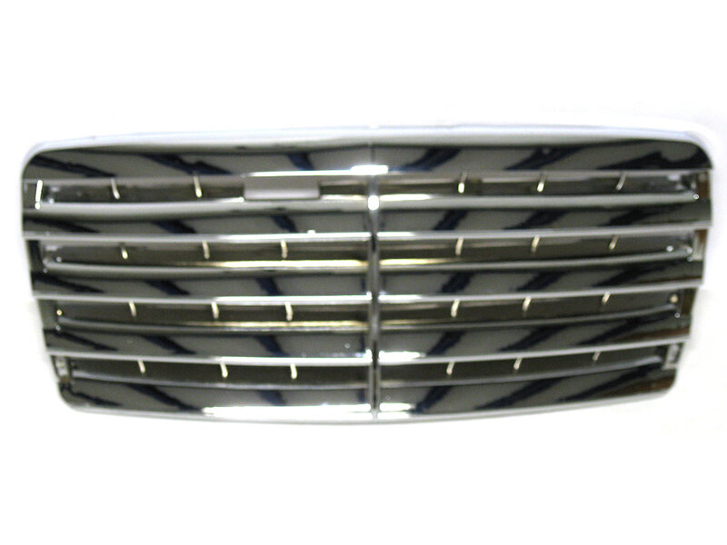 Mercedes W124 E-klasa 93-95 atrapa między reflektory (grill) TUNING CHROM