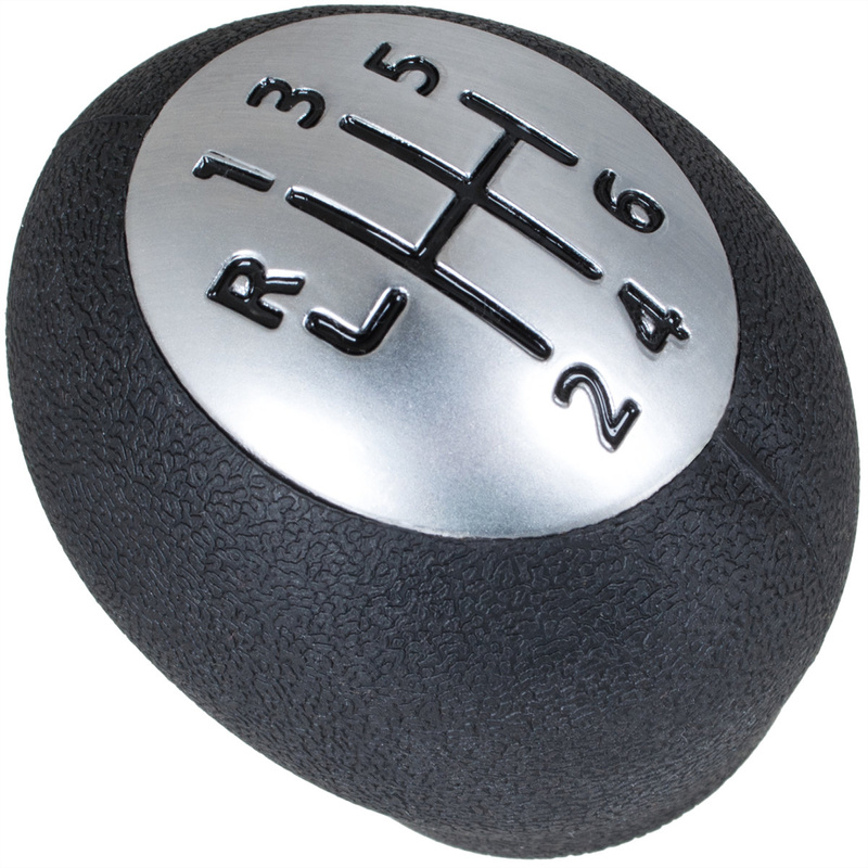 Renault Trafic II 2001- Gear shift knob 6 Gears BLACK