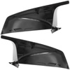 BMW 5 E60 E61 08-13 nakładka lusterka BLACK GLOSSY lewa + prawa 2 szt. KPL