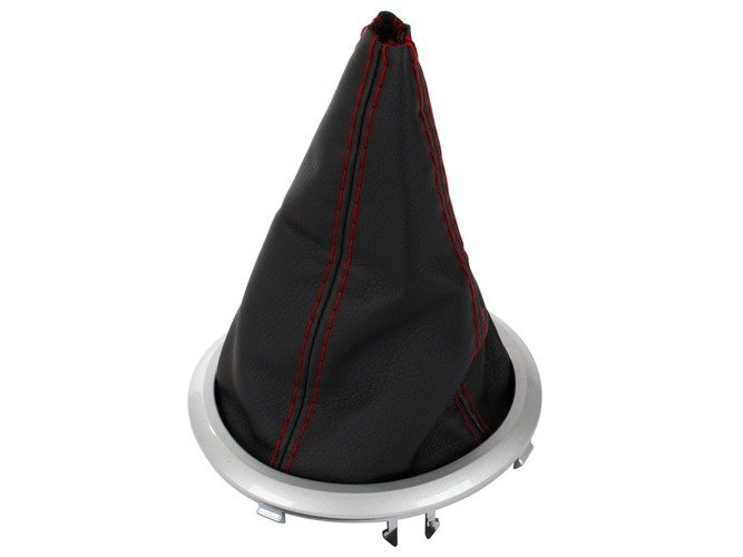 Fiat Sedici 04-14 Gear Shift Lever Cover / Gear stick gaiter black + frame grey