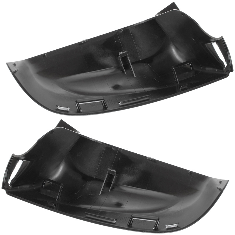 BMW 5 E60 E61 08-13 nakładka lusterka BLACK GLOSSY lewa + prawa 2 szt. KPL