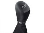 Mercedes W203 C-class 00-07 Gear shift knob BLACK + Lever Gaiter 5 Gear