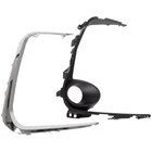 Toyota COROLLA 2019- CHROM + CZARNA ramka halogenu prawa