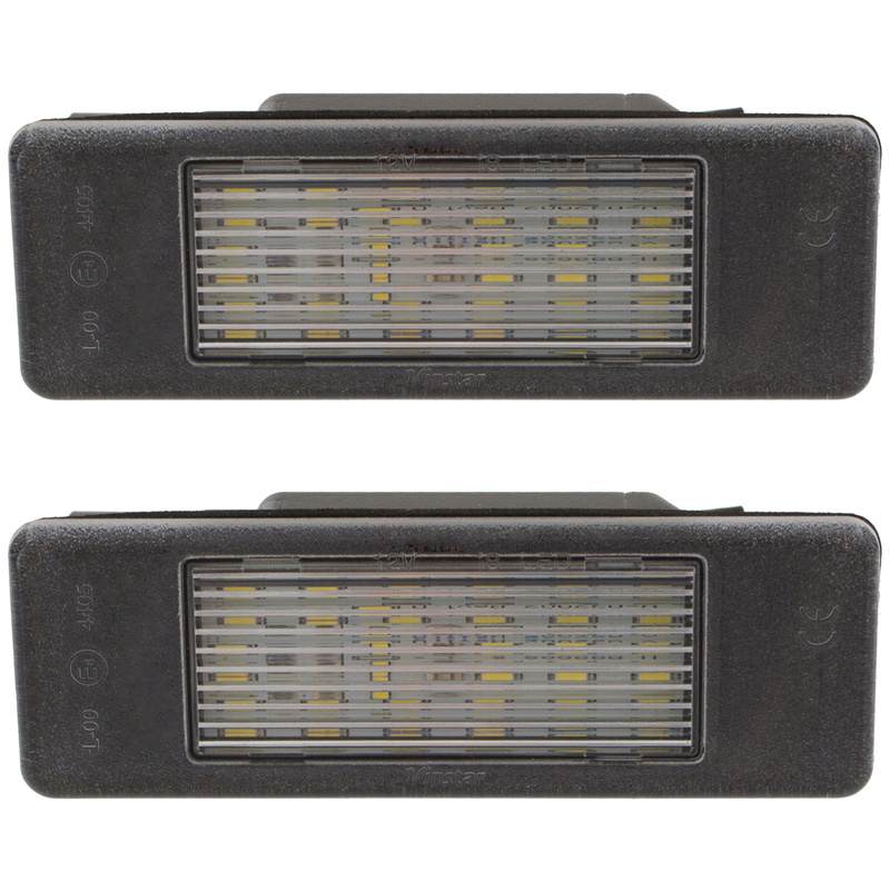 Mercedes Sprinter 906 Viano W639 Vito / Mixto W639 VW Crafter Licence plate light / lamp LED 2 pcs set