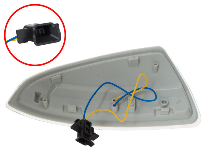 Mercedes Vito / Viano W639 03-10 Mirror indicator Left