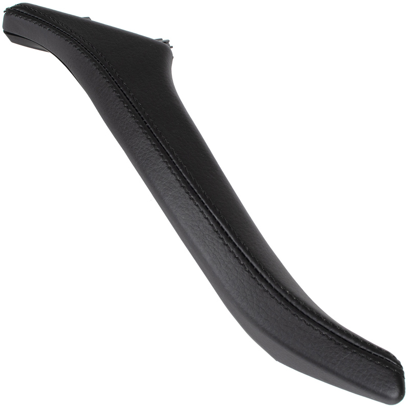 BMW 5 F10 F11 09-17 uchwyt wewnętrzny CZARNA SKÓRA drzwi przednich = tylnych prawych