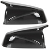 BMW 5 E60 E61 08-13 nakładka lusterka BLACK GLOSSY lewa + prawa 2 szt. KPL