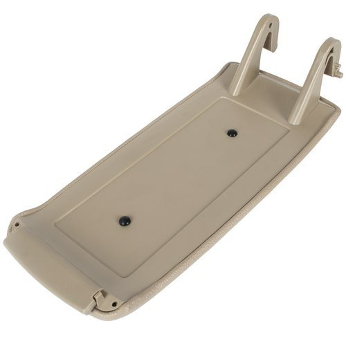 Audi A4 B6 00-04 klapka podłokietnika z przyciskiem i obiciem KPL BEŻOWA EKOSKÓRA CIENKIE ZAWIASY