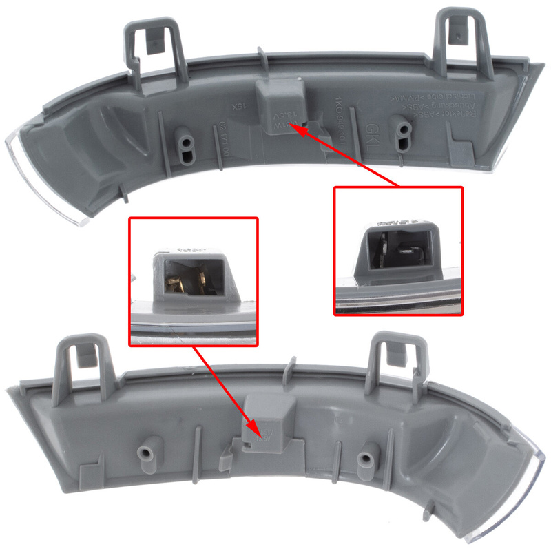 Skoda Superb I 01-08 Mirror indicator Left + Right set