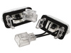 Citroen Berlingo C3 C4 C5 DS4 Jumpy Saxo Spacetourer Xsara Licence plate light / lamp LED 2 pcs set