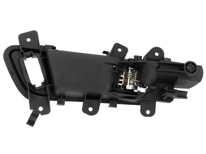 Audi A4 B8 07-15 klamka wewnętrzna SILVER tylna lewa