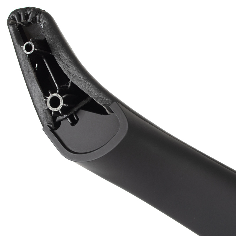 BMW 5 F10 F11 09-17 uchwyt wewnętrzny CZARNA SKÓRA drzwi przednich = tylnych prawych