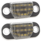 Audi 80 B3 B4 90 B3 100 C3 C4 200 C3 A6 C4 V8 lampki podświetlenia tablicy rejestracyjnej LED 2 szt. kpl.