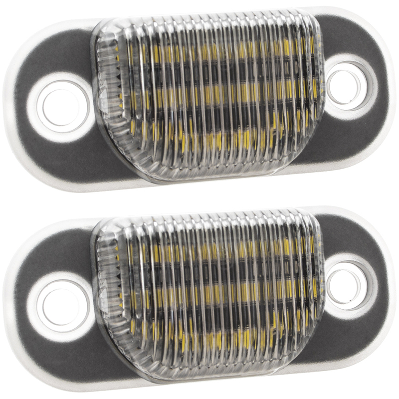 Audi 80 B3 B4 90 B3 100 C3 C4 200 C3 A6 C4 V8 lampki podświetlenia tablicy rejestracyjnej LED 2 szt. kpl.