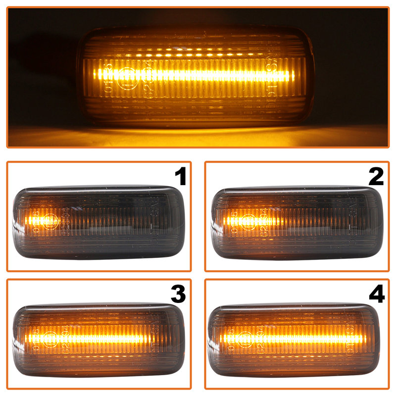 Audi A8 D2 94-02 kierunkowskaz boczny LED DYMIONY DYNAMICZNY 2 szt. KPL