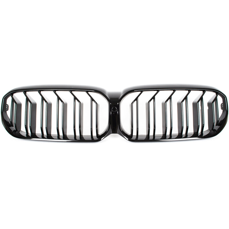 BMW 5 G30 G31 LCI 2020- atrapa między reflektory (nerki) BLACK GLOSSY DOUBLE BAR