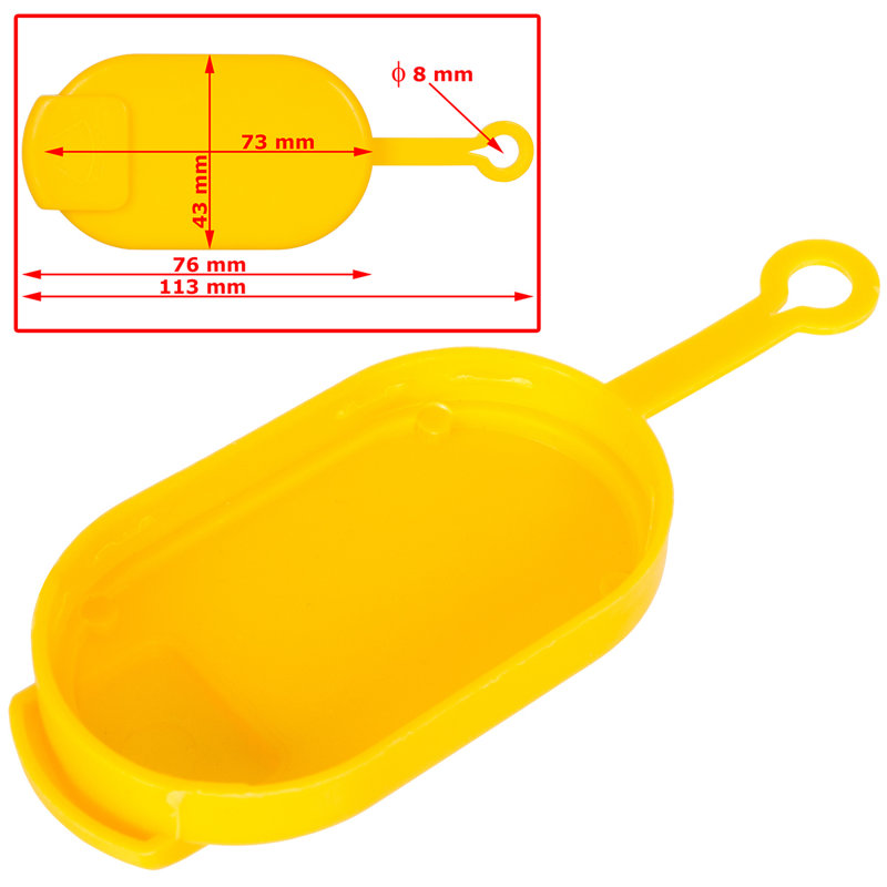 Dacia Duser I II Logan I Sandero I Solenza korek zbiorniczka płynu spryskiwaczy
