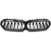 BMW 5 G30 G31 LCI 2020- atrapa między reflektory (nerki) BLACK GLOSSY DOUBLE BAR